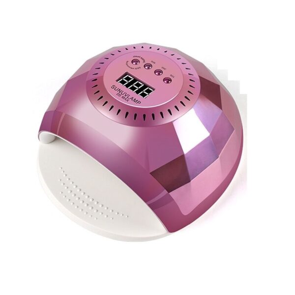 Sun D5 Max HYBRID UV/ LED műkörmös lámpa rózsaszín 120 W - Image 3