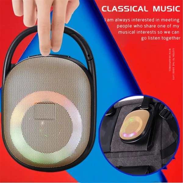 Bluetooth hangszóró Clip5 RGB - Image 11