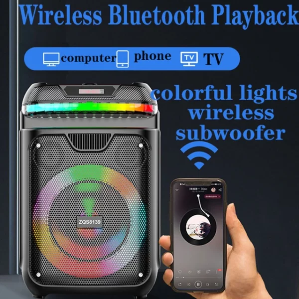Bluetooth hangszóró ZQS8139 - Image 4