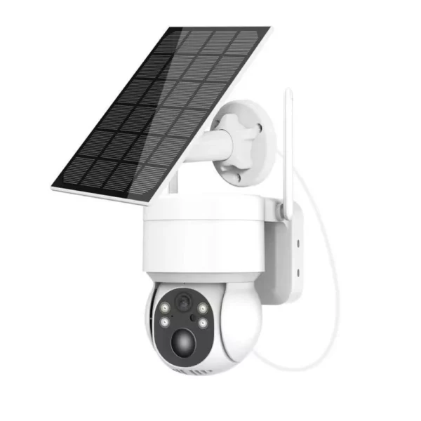 Vezeték nélküli napelemes éjjellátó wifi kamera - Image 2