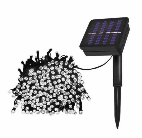 Napelemes 100 LED-es kerti szolár fényfüzér - Image 3