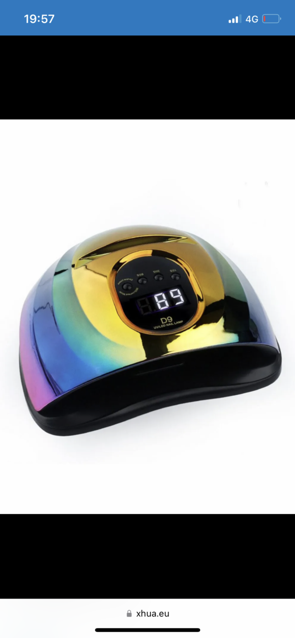 Ombre D9 Shiny műköröm UV Led lámpa 150 W - Image 7