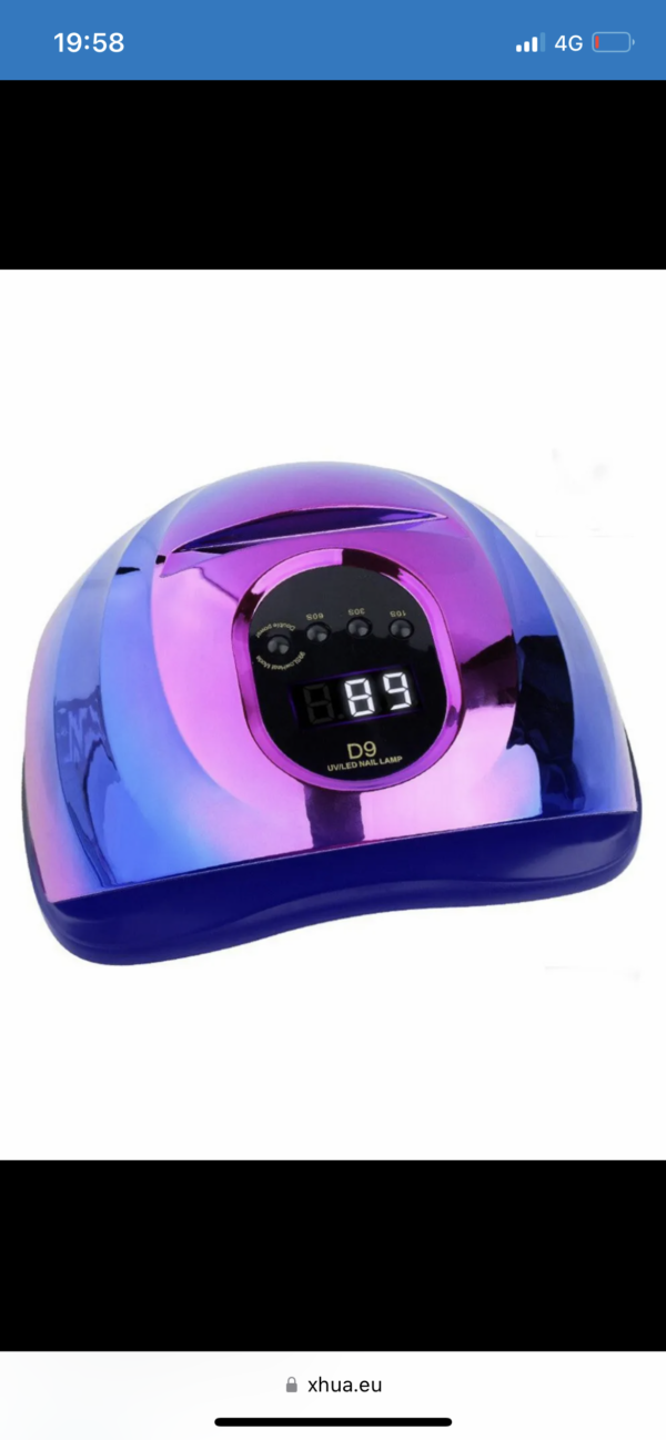 Ombre D9 Shiny műköröm UV Led lámpa 150 W - Image 8