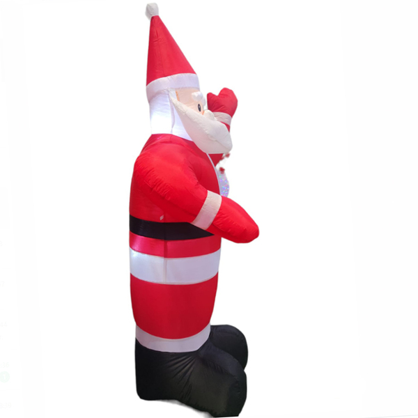 Felfújható LED mikulás figura 180 cm - Image 3
